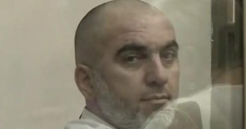 Ramzan Belyalov in the court. Photo: screenshot of video from 1tv.ru