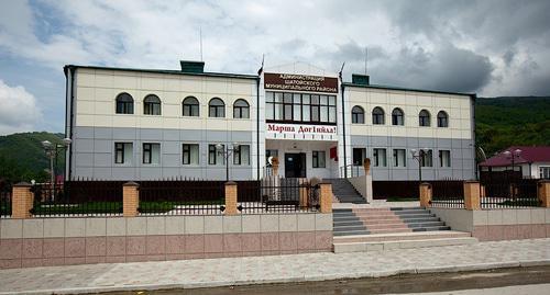 Administration of the Shatoi District of Chechnya. Photo: http://shatoy-chr.ru/index.php/sample-sites-2