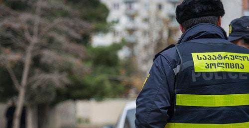 A law enforcer in Georgia. Photo: Sputnik/Levan Aviabreli
