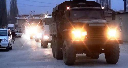 Special forces' vehicles during CTO. Photo: http://nac.gov.ru/kontrterroristicheskie-operacii/v-dagestane-v-hode-kto-neytralizovany-troe.html