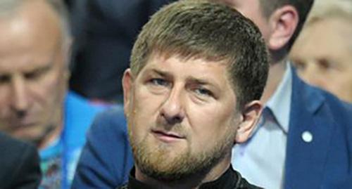 Ramzan Kadyrov attends Direct Line with Vladimir Putin. Photo: Kremlin.ru