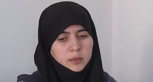 Aminat Avturkhanova. Photo: screenshot of the video by XUNHR Grozny https://www.youtube.com/watch?v=uXC8GDdGV1g