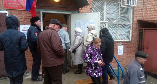 Presidential election at polling station No. 1723 in Rostov-on-Don. Photo by Konstantin Volgin for the "Caucasian Knot"