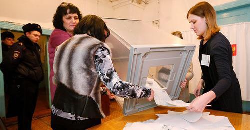 Votes counting. Presidential election in Russia, March 18, 2018. Photo: REUTERS/Ilya Naymushin