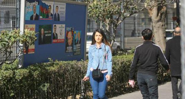 Agitation banners in Baku streets. Photo by Aziz Karimov for the Caucasian Knot Agitation banners in Baku streets. Photo by Aziz Karimov for the Caucasian Knot