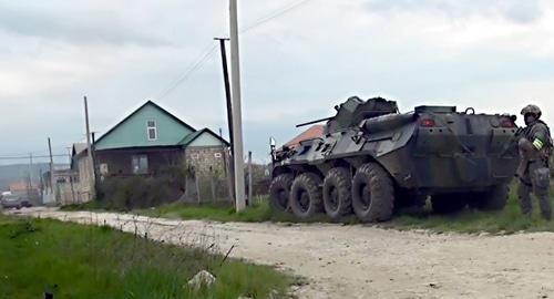 CTO in Dagestan. Photo: http://nac.gov.ru/kontrterroristicheskie-operacii/v-hode-kto-v-dagestane-neytralizovany-devyat.htm