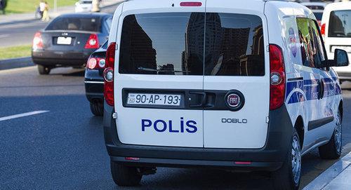 A police car in Azerbaijan. Photo © Sputnik / Murad Orujov https://ru.sputnik.az/incidents/20180428/415087934/baku-zaderzhany-vooruzhennye-lica.html
