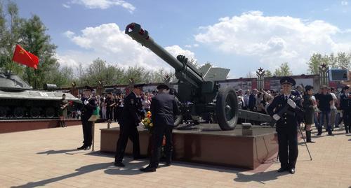 Opening ceremony of the memorial complex "Barbashovo Pole" in North Ossetia. Photo by Emma Marzoeva for the "Caucasian Knot" Opening ceremony of the memorial complex "Barbashovo Pole" in North Ossetia. Photo by Emma Marzoeva for the "Caucasian Knot"