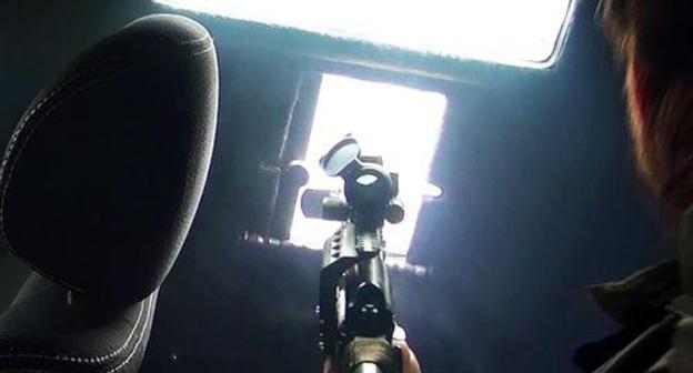 A law enforcer during CTO. Photo http://nac.gov.ru/kontrterroristicheskie-operacii/v-hode-kto-v-dagestane-neytralizovany-devyat.html A law enforcer during CTO. Photo http://nac.gov.ru/kontrterroristicheskie-operacii/v-hode-kto-v-dagestane-neytralizovany-devyat.html