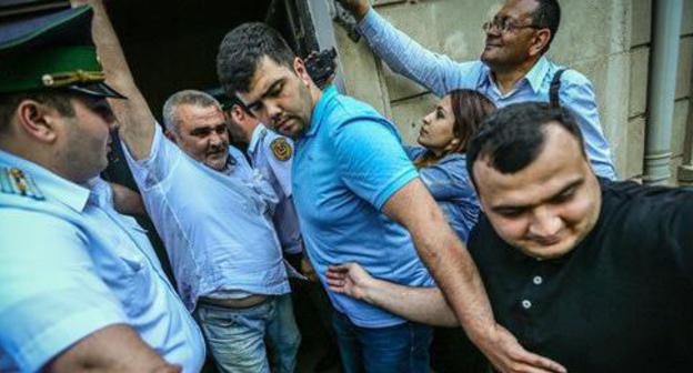 Afghan Mukhtarly (centre). Screenshot from the Caucasian Knot video Afghan Mukhtarly (centre). Screenshot from the Caucasian Knot video