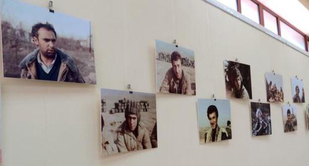 Exhibition of photographs by photographer Levon Atoyants dedicated to the city of Shushi, Stepanakert, Nagorno-Karabakh, May 8, 2018. Photo by Alvard Grigoryan for the Caucasian Knot. Exhibition of photographs by photographer Levon Atoyants dedicated to the city of Shushi, Stepanakert, Nagorno-Karabakh, May 8, 2018. Photo by Alvard Grigoryan for the Caucasian Knot.