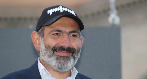 Nikol Pashinyan, Yerevan, April 19, 2018. Photo by Tigran Petrosyan for the Caucasian Knot Nikol Pashinyan, Yerevan, April 19, 2018. Photo by Tigran Petrosyan for the Caucasian Knot