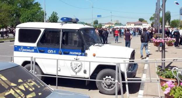 Police car in Grozny. Photo by Nikolai Petrov for the Caucasian Knot Police car in Grozny. Photo by Nikolai Petrov for the Caucasian Knot
