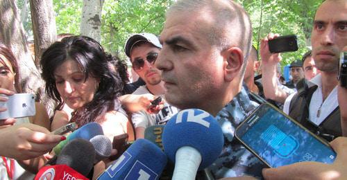 Unan Pogosyan. Photo by Tigran Petrosyan for the "Caucasian Knot" Unan Pogosyan. Photo by Tigran Petrosyan for the "Caucasian Knot"