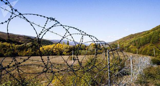 The border of Georgia and South Ossetia. Photo Sputnik /Natalya Ayriyan
https://sputnik-ossetia.ru/South_Ossetia/20180505/6325992.html The border of Georgia and South Ossetia. Photo Sputnik /Natalya Ayriyan
https://sputnik-ossetia.ru/South_Ossetia/20180505/6325992.html