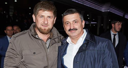 Ramzan Kadyrov (left) and Ramzan Tsitsulaev. Photo: Yuly Kochetov, https://uk.wikipedia.org/wiki/Цицулаєв_Рамзан_Лемаєвич Ramzan Kadyrov (left) and Ramzan Tsitsulaev. Photo: Yuly Kochetov, https://uk.wikipedia.org/wiki/Цицулаєв_Рамзан_Лемаєвич