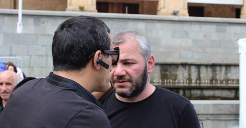 Zaza Saralidze. Photo by Inna Kukudzhanova for the Caucasian Knot. Zaza Saralidze. Photo by Inna Kukudzhanova for the Caucasian Knot.