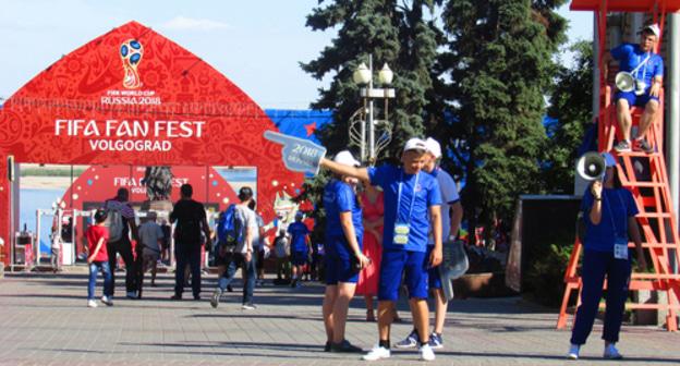 World Cup 2018 fan zone in Volgograd. Photo by Vyacheslav Yaschenko for the Caucasian Knot