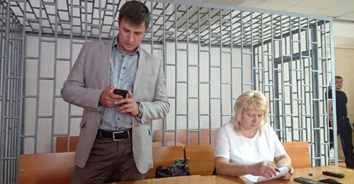 Advocates Petr Zaikin and Marina Dubrovina. Photo: press service of HRC 'Memorial'