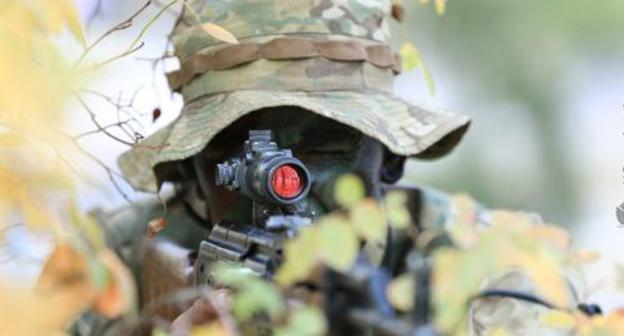 Reconnaissanceman of the Armenian Army. Photo: http://mil.am/ru/news/5449 Reconnaissanceman of the Armenian Army. Photo: http://mil.am/ru/news/5449