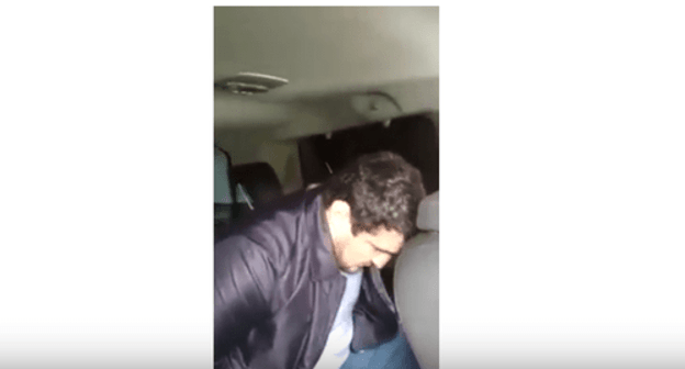 Detention of Magomed Rashidov. Screenshot from video posted by RIA Derbent, https://www.youtube.com/watch?v=8SZ9iQxFJBs Detention of Magomed Rashidov. Screenshot from video posted by RIA Derbent, https://www.youtube.com/watch?v=8SZ9iQxFJBs