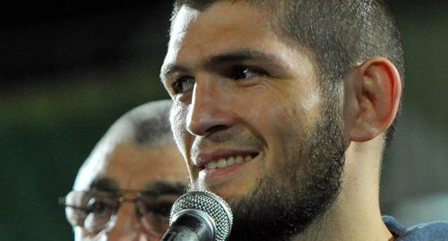 An UFC lightweight champion Khabib Nurmagomedov. Photo Said Tsarnayev REUTERS An UFC lightweight champion Khabib Nurmagomedov. Photo Said Tsarnayev REUTERS