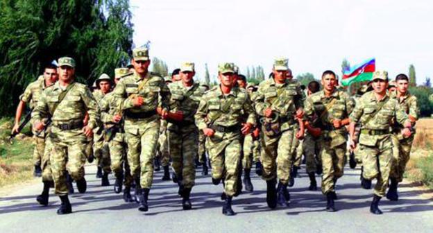 An exercise in the Azerbaijani army. Photo https://mod.gov.az/ru/foto-arhiv-045/ An exercise in the Azerbaijani army. Photo https://mod.gov.az/ru/foto-arhiv-045/