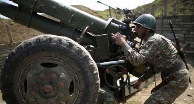 At the contact line in Nagorno-Karabakh. Photo: REUTERS/Staff At the contact line in Nagorno-Karabakh. Photo: REUTERS/Staff