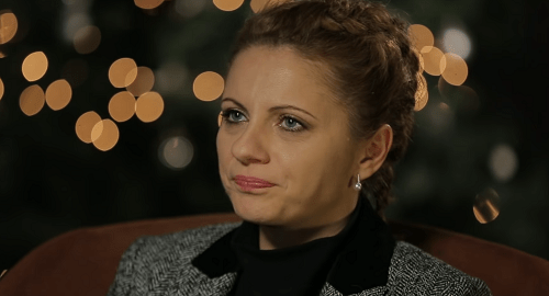 Natalia Eprikyan. Screenshot of the TV show "Why not talk?" https://www.youtube.com/watch?v=gZw6ScfD4oA