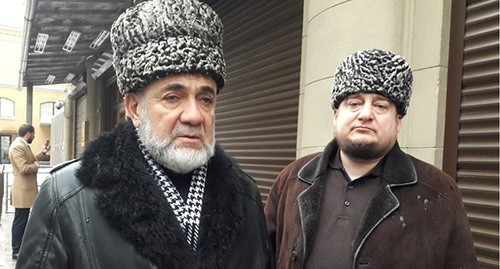 Akhmed Barakhoev and Magomed Mutsolgov (right). Photo by Tatiana Gantimurova for the Caucasian Knot