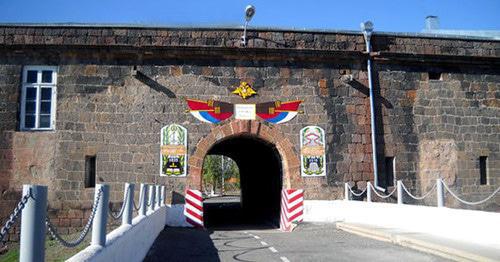 102nd Russian military base in Armenia. Photo: press service of the Southern Military District