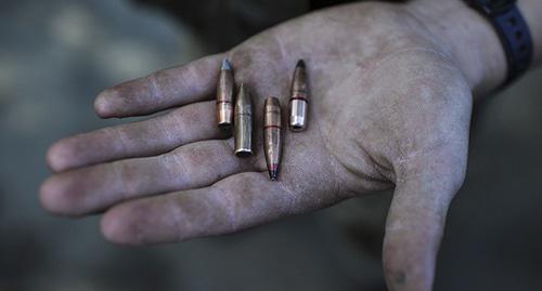 Bullets. Photo: REUTERS/Andrew Kravchenko/Pool