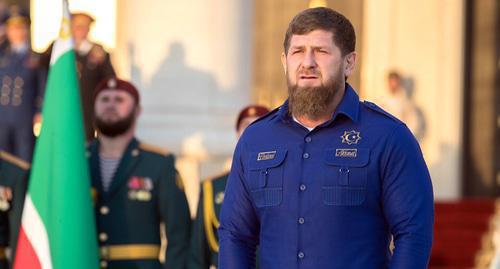 Ramzan Kadyrov. Photo from his personal page on "VKontakte" https://vk.com/ramzan?z=photo279938622_456266981%2Fwall279938622_318079