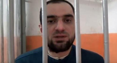 Aslan Cherkesov, a resident of Kabardino-Balkaria, convicted for killing a football fan. Photo: screenshot of the video by the "Caucasian Knot"