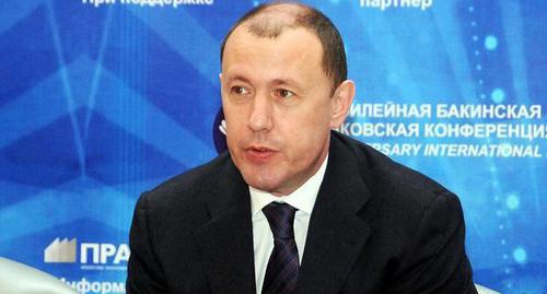 Djakhangir Gadjiev, a former head of the International Bank of Azerbaijan. Photo: screenshot of the video https://www.radioazadlyg.org/a/beynelxalq-bank-mehkeme/28035305.html