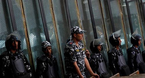 The police in Cairo. Photo: REUTERS/Amr Abdallah Dalash