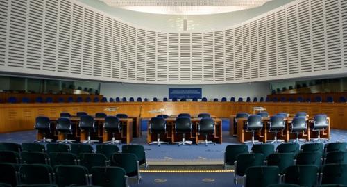 Conference room of the ECtHR. Photo: CherryX per Wikimedia Commons, CC BY-SA 3.0, https://commons.wikimedia.org/w/index.php?curid=21931152