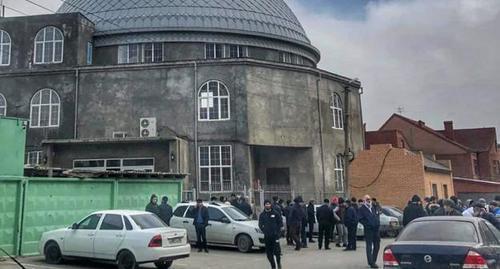 The "Tangim" Mosque in Makhachkala. Photo by Magomed Akhmedov for the "Caucasian Knot"