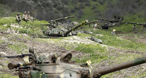 On the contact line in Nagorno-Karabakh. Photo: REUTERS/Staff TPX IMAGES OF THE DAY 
