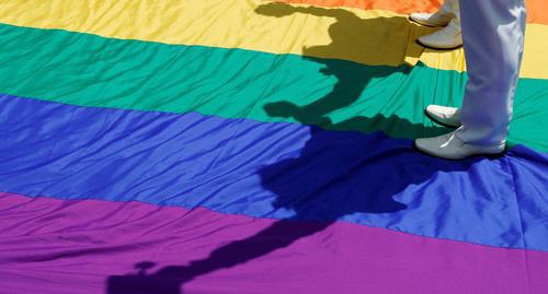 Rainbow flag. Photo: REUTERS/Tyrone Siu