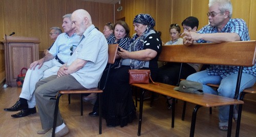A court session in the Supreme Court of the Kabardino-Balkarian Republic. Photo by Lyudmila Maratova for the "Caucasian Knot"
