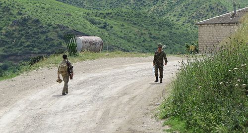 Servicemen of the Nagorno-Karabakh Army. Photo by Alvard Grigoryan for the Caucasian Knot