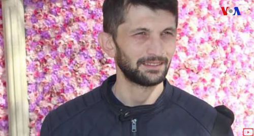 Polad Aslanov. Screenshot from video posted at Amerikanın Səsi Youtube Channel: https://www.youtube.com/watch?v=p-8biHhxt2M