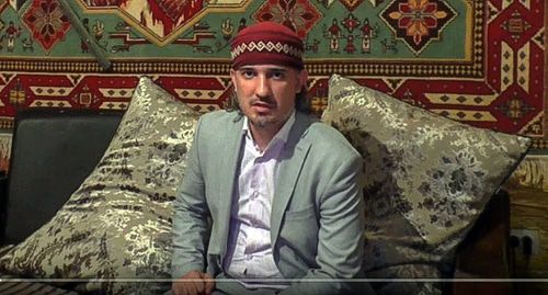 Zurab Gadjiev. Screenshot from video posted by the Dagestani Historical and Geographical Society, https://www.youtube.com/watch?time_continue=351&v=naKEs71yC5c
