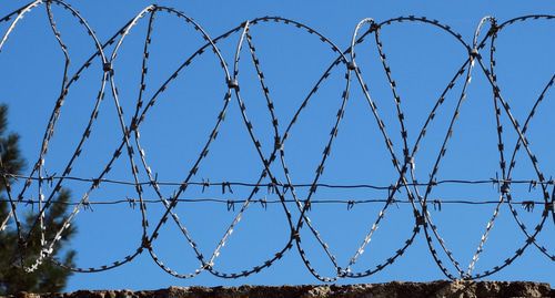 Fence of high security facility. Photo by Nina Tumanova for the Caucasian Knot