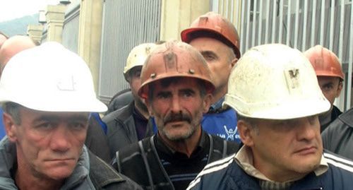Miners. Photo by Beslan Kmuzov for the "Caucasian Knot"