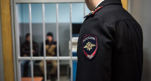 In the police department. Photo: Elena Sineok, Yuga.ru