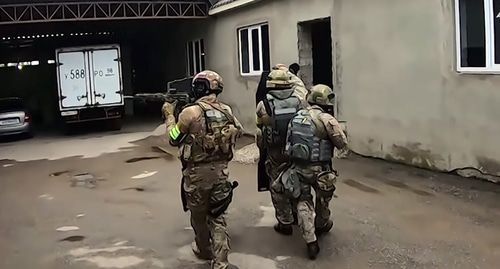 Law enforcers take part in CTO in Kabardino-Balkaria. Photo: Investigating Committee of the Russian Federation, https://www.youtube.com/watch?v=btU6LQaAeZ0&feature=youtu.be