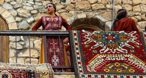 The carpet exhibition in Nagorno-Karabakh. Photo by Alvard Grigoryan for the "Caucasian Knot"