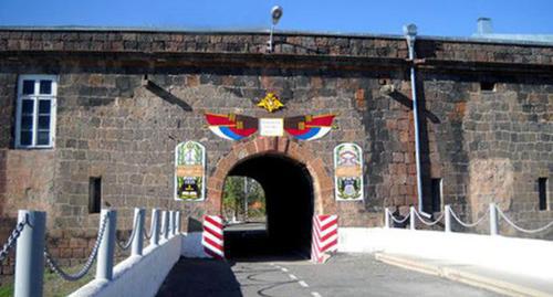 The 102nd Russian military base in Armenia. Photo by the press service of the Southern Military District